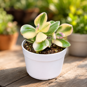 Variegated Jade Plant (Crassula Ovata)