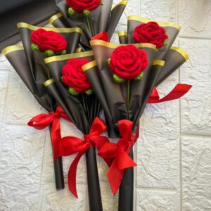 Single Rose Bouquet